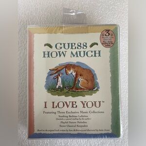 Guess How Much I Love You 3 Music CDs Soothing Bedtime Lullabies Nature Melodies